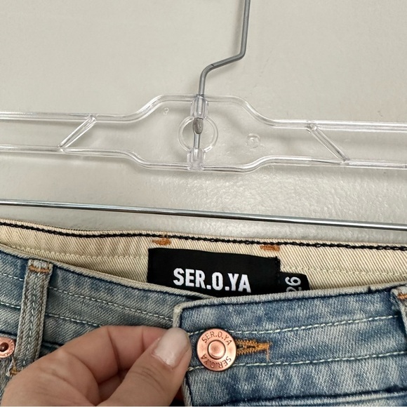 NWT Ser.O.Ya Daphne low rise bootcut jeans - Picture 10 of 13